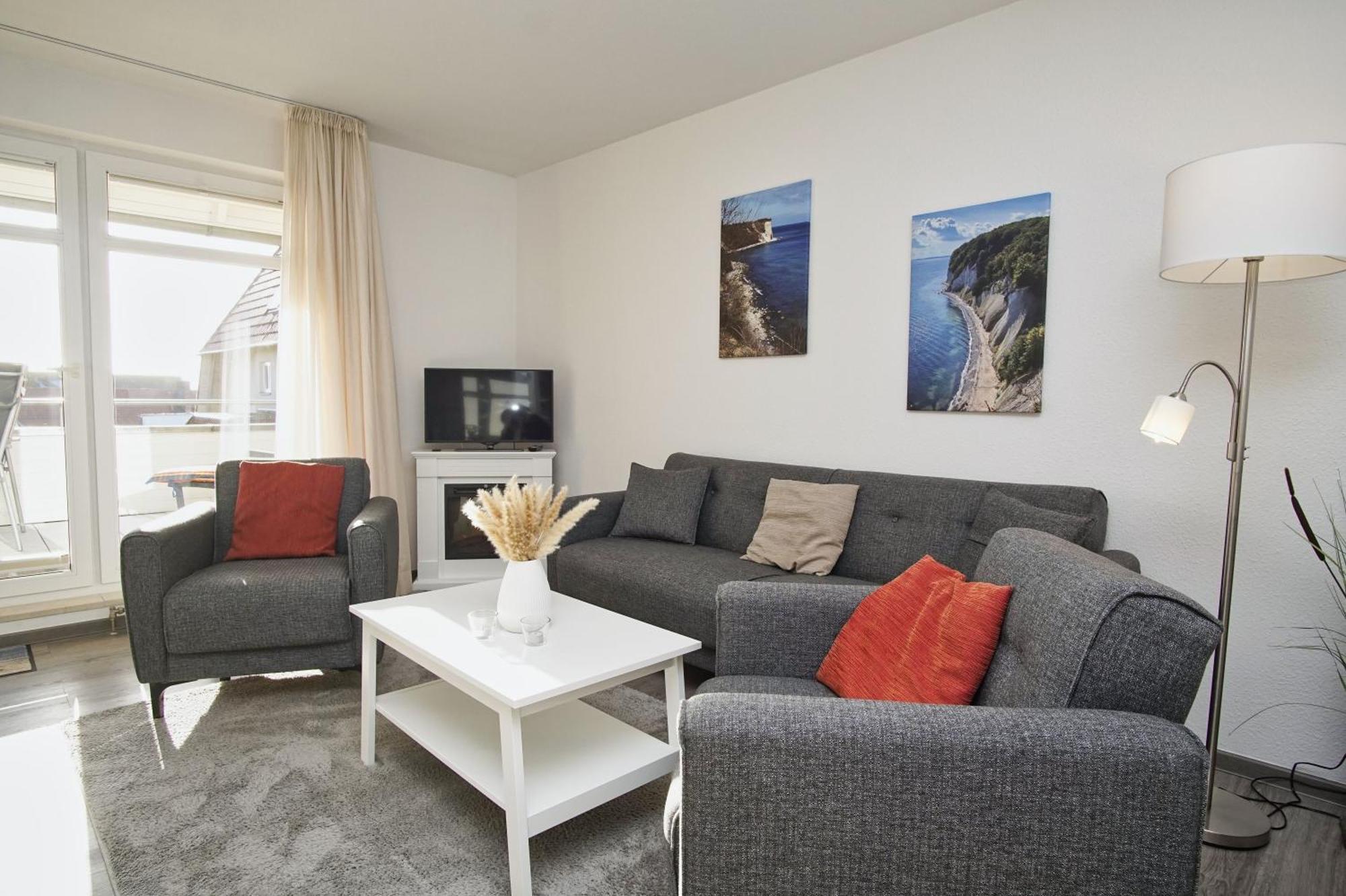 Hafenhaeuser Breege Fewo 05 - Balkon Extérieur photo