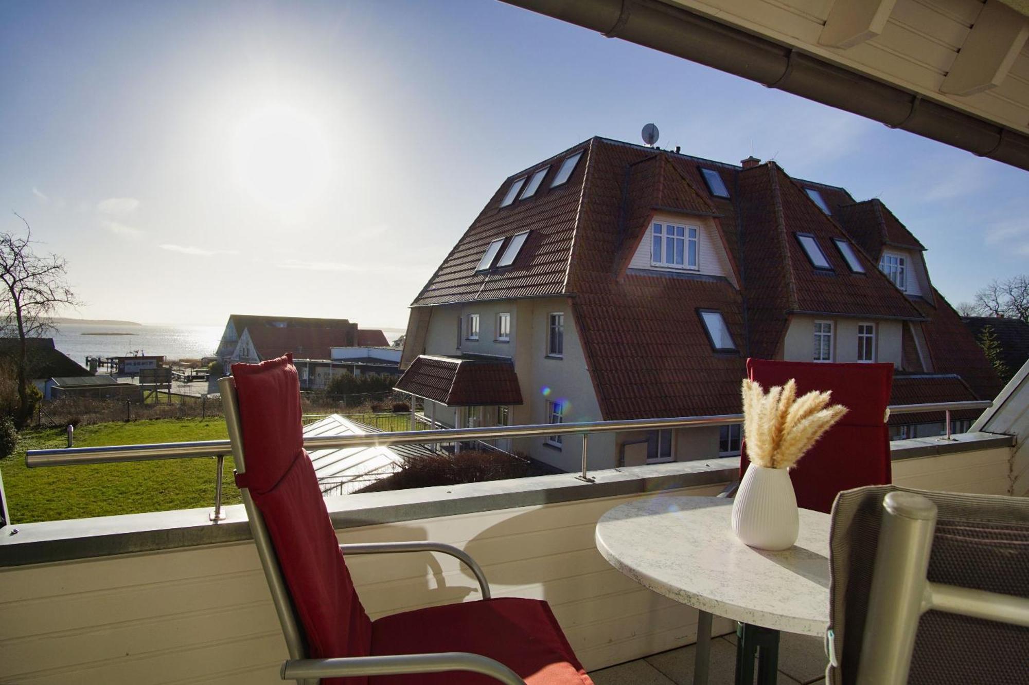 Hafenhaeuser Breege Fewo 05 - Balkon Extérieur photo
