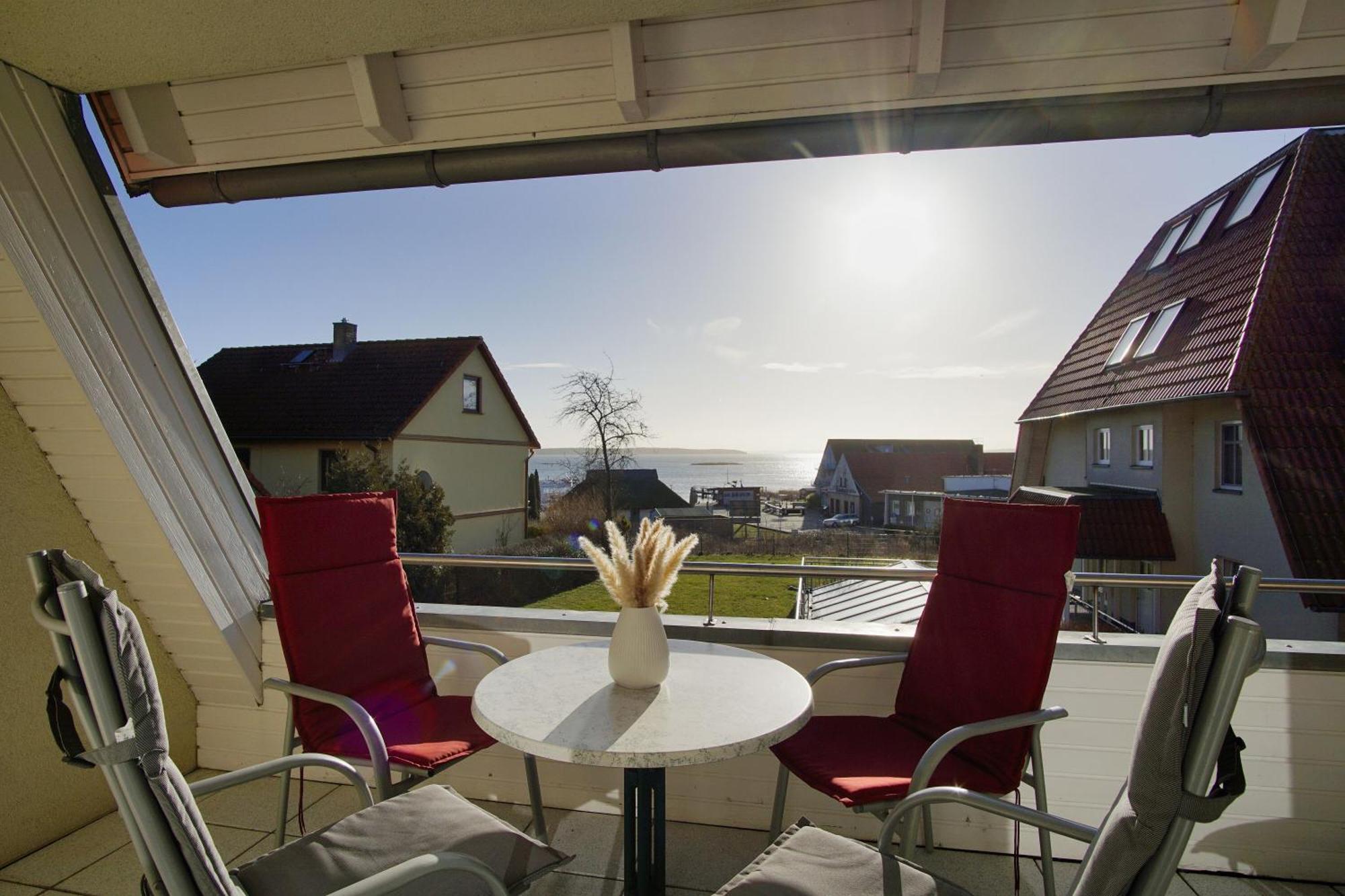 Hafenhaeuser Breege Fewo 05 - Balkon Extérieur photo