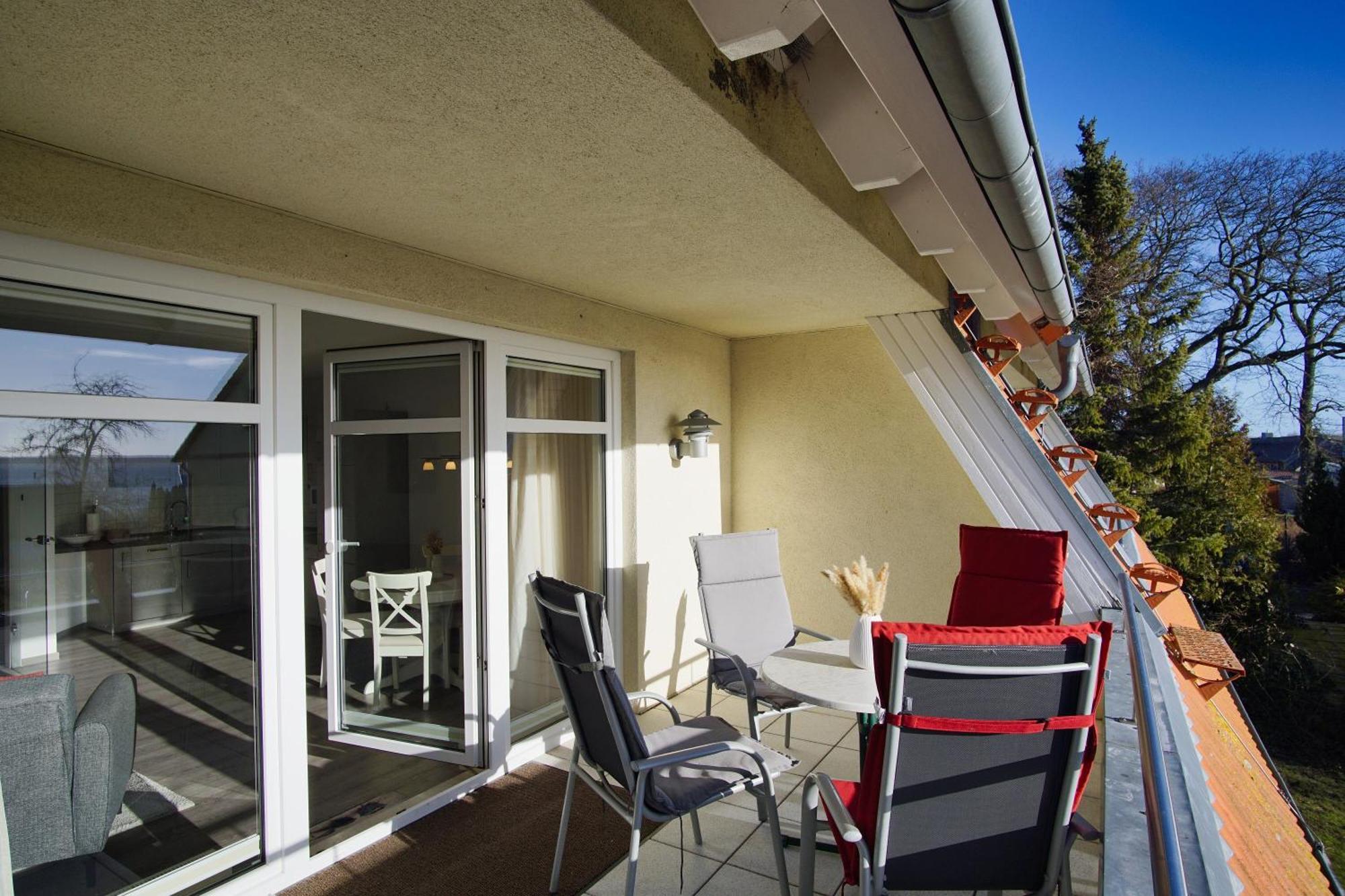 Hafenhaeuser Breege Fewo 05 - Balkon Extérieur photo